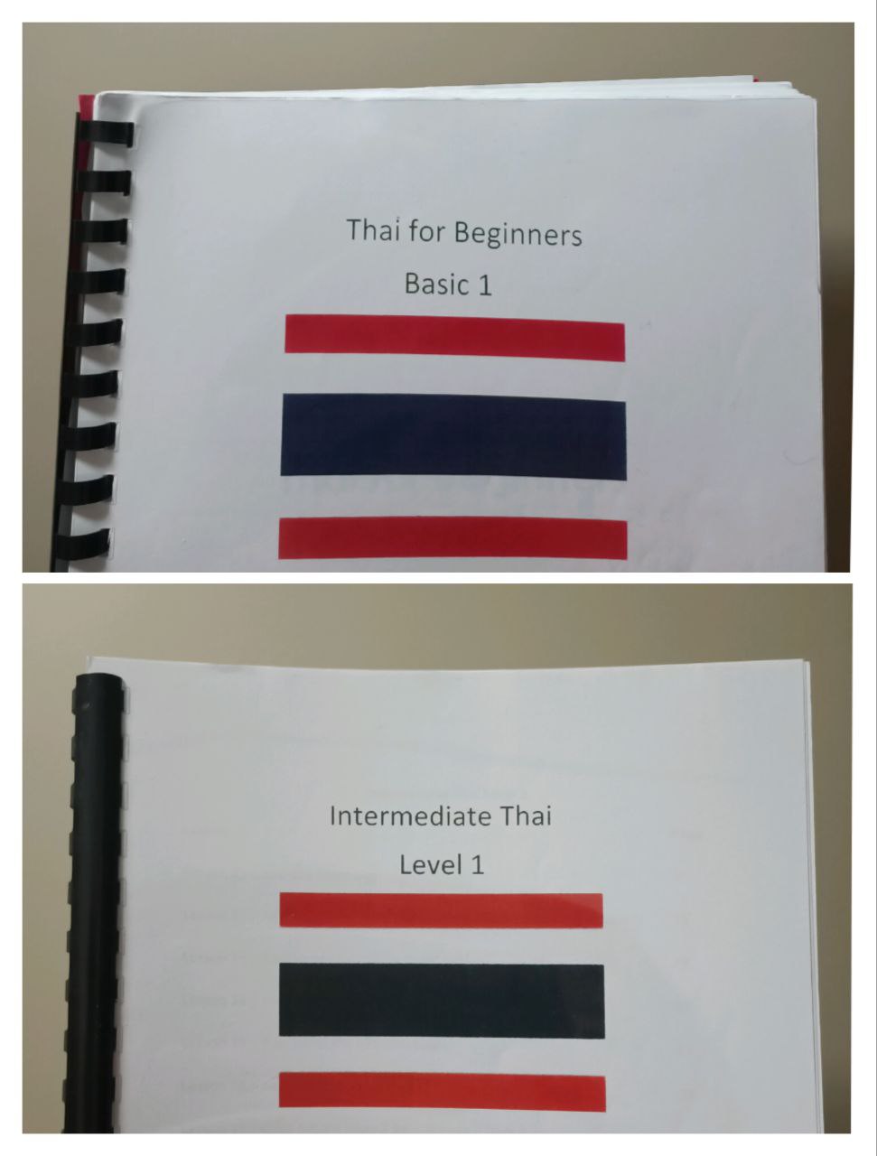 Thai textbook covers